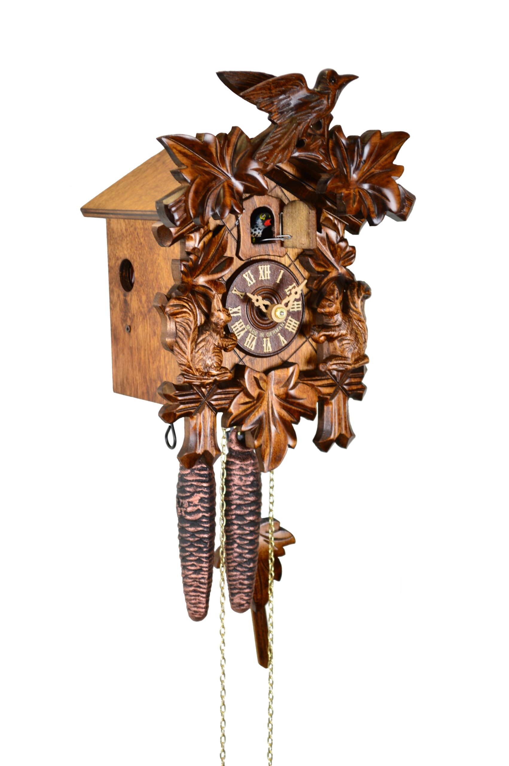 Kuckucksuhr "Eichhörnchenuhr" – Bild 3
