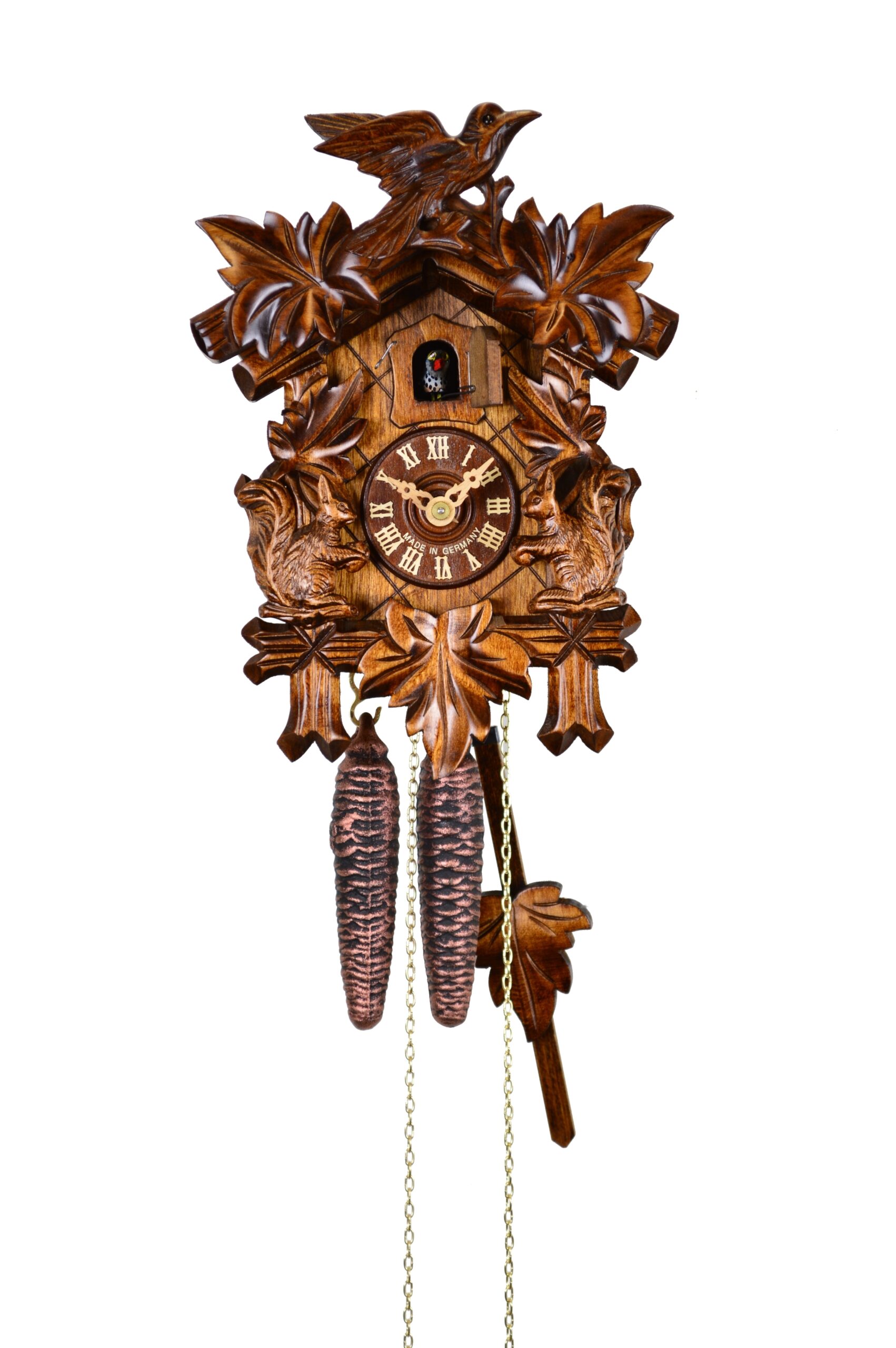 Kuckucksuhr "Eichhörnchenuhr"