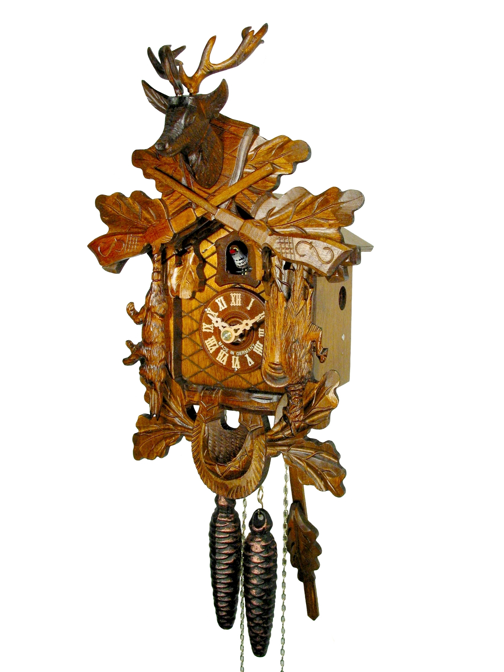 Kuckucksuhr "Jagdstück antik" – Bild 2