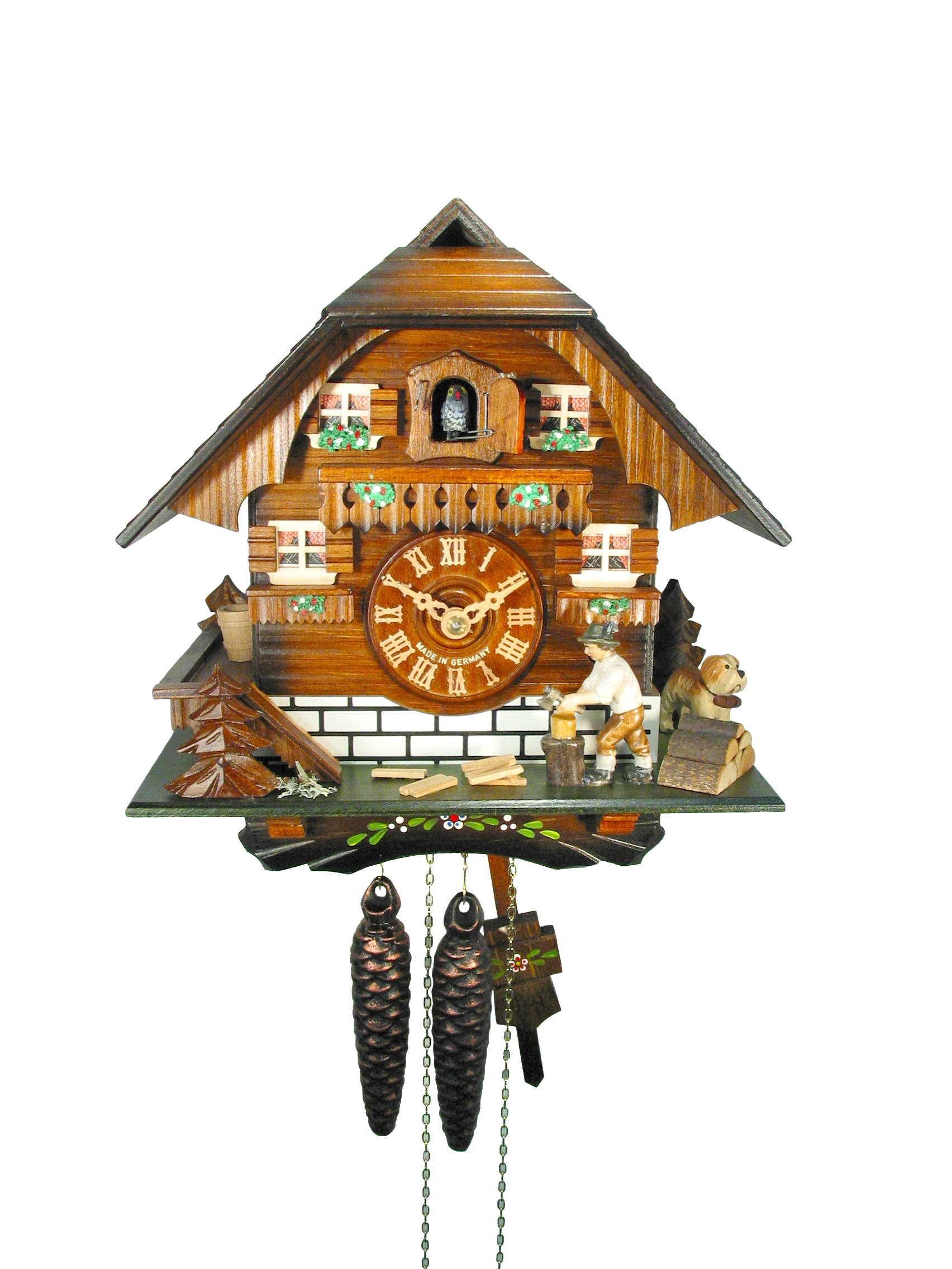 Kuckucksuhr "Holzhackerhaus"