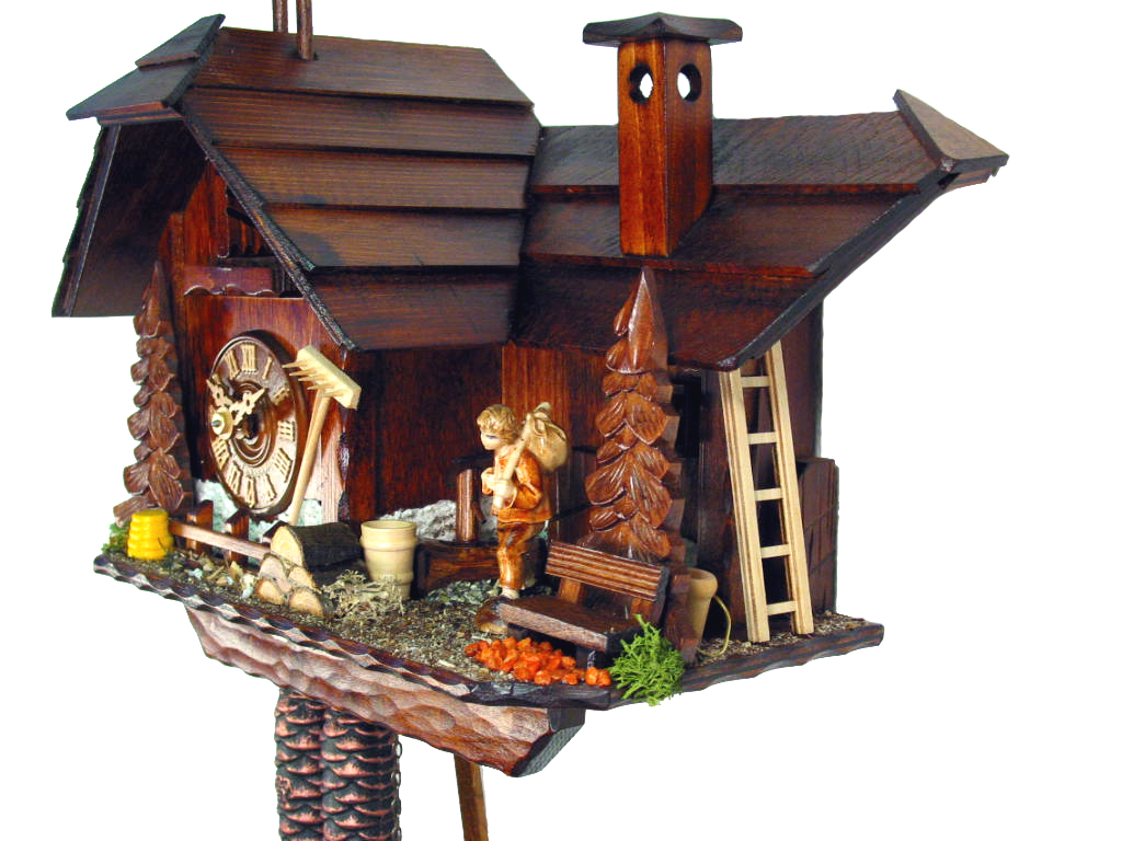 Kuckucksuhr 1-Tag-Werk "Kleiner Mühlenhof" – Bild 5