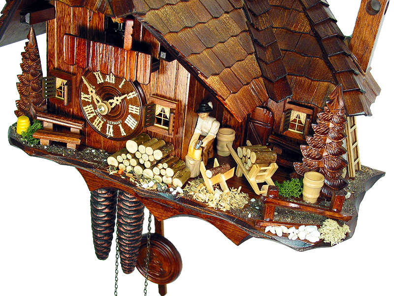 Kuckucksuhr "Kleiner luxus Mühlenhof" – Bild 3