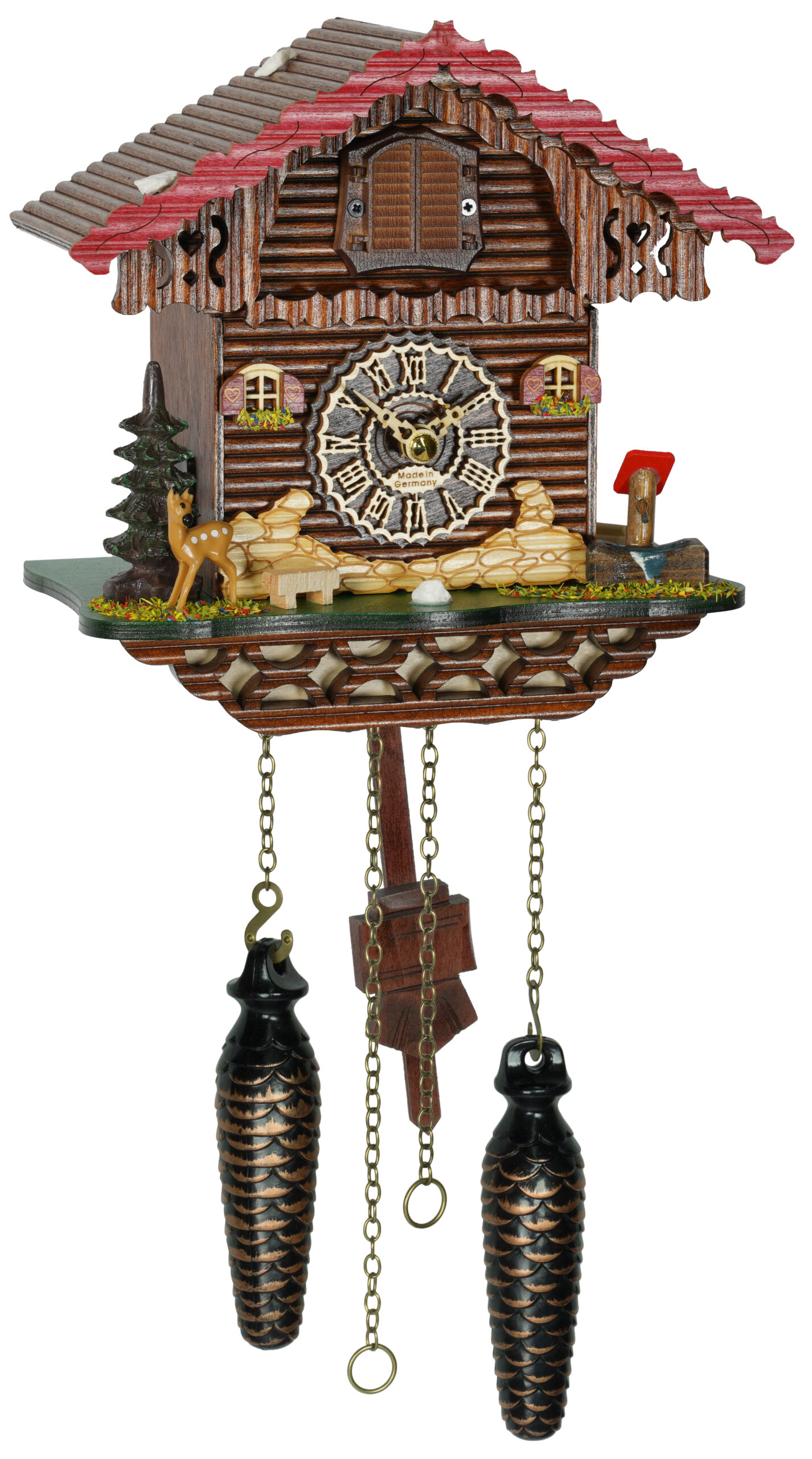 Quarz-Kuckucksuhr 456 QM