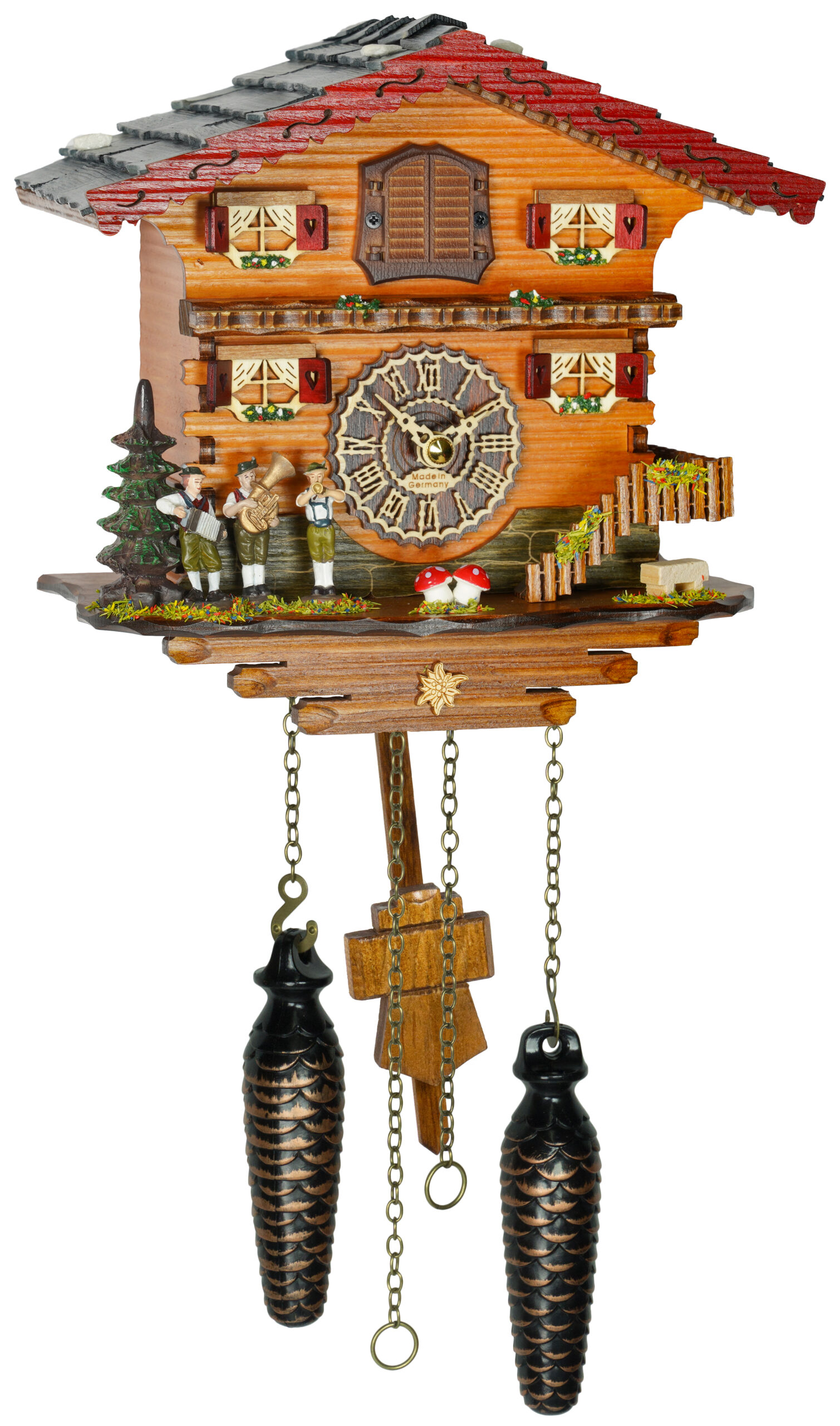 Quarz-Kuckucksuhr 458 QM