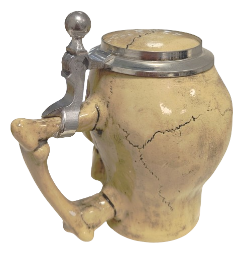 Totenkopfkrug Skull 0,4 Liter – Bild 4