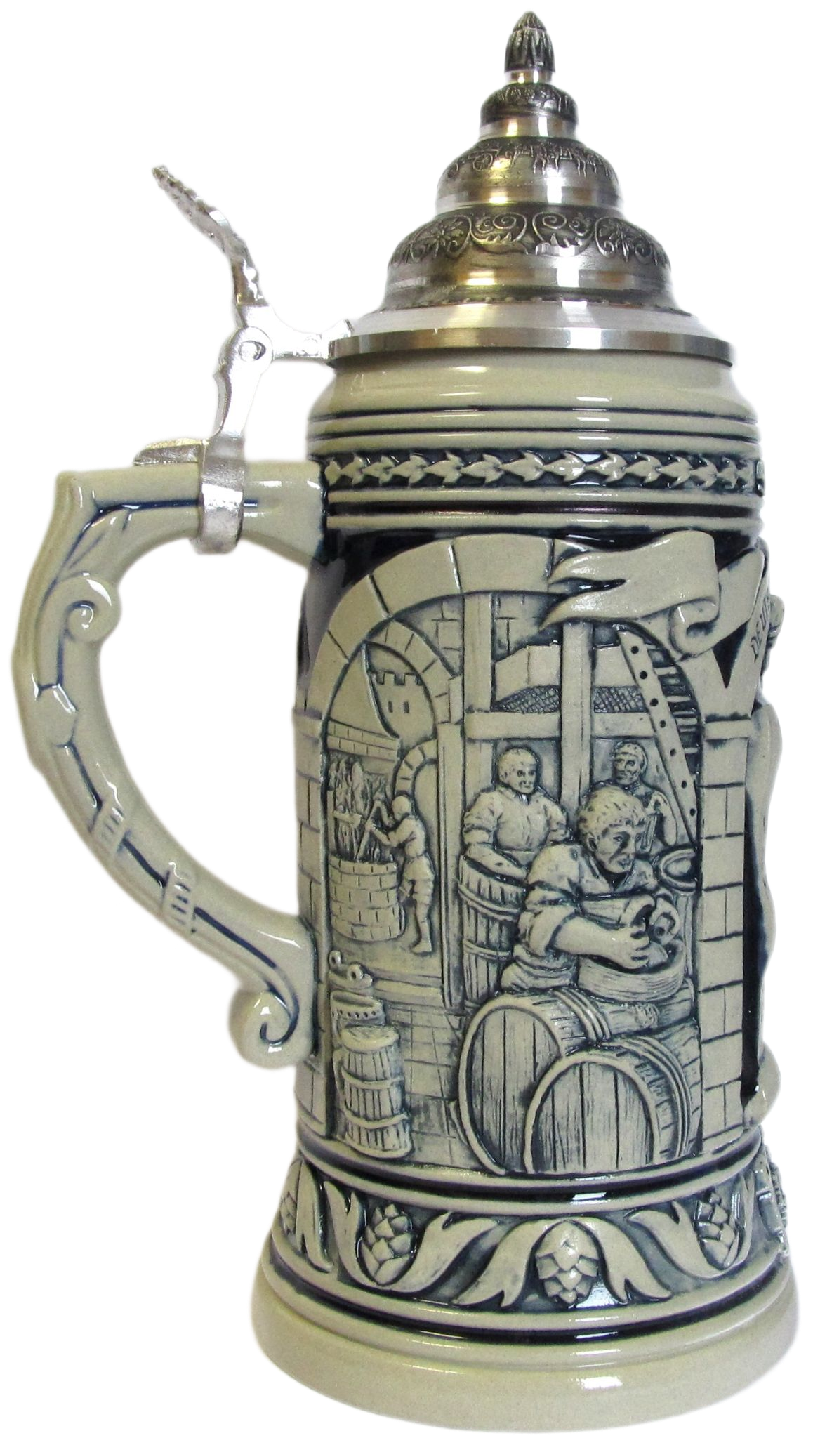 Reinheitsgebot 1.0 L, Steingrau, Zinndeckel – Bild 5