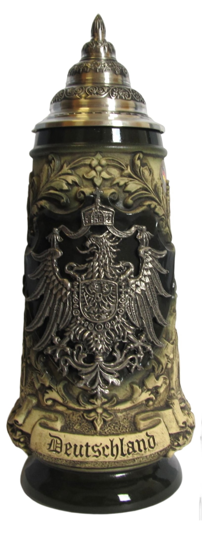 Deutschland Krug altdeutscher Zinnadler einf., rusti einf. 1/2 ltr, ZD
