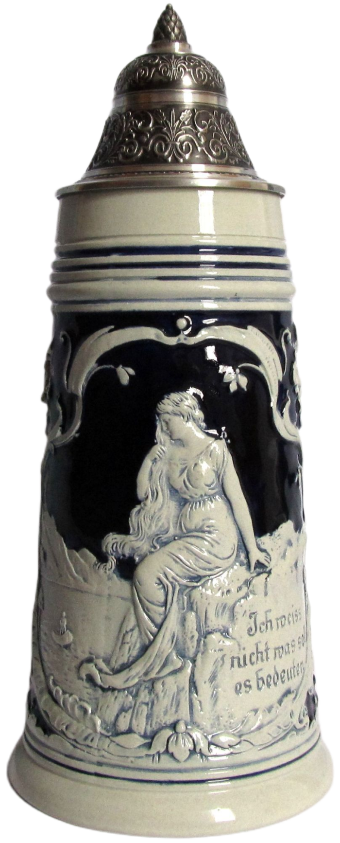 Loreley Krug0,5 Ltr., teingrau Thewalt 1893