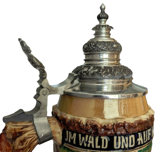 „Im Wald und auf der Heide“ Bierkrug 4 Liter – Bild 5