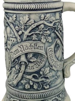 Feuerwehrkrug 1 Liter, historisches Motiv, – Bild 4