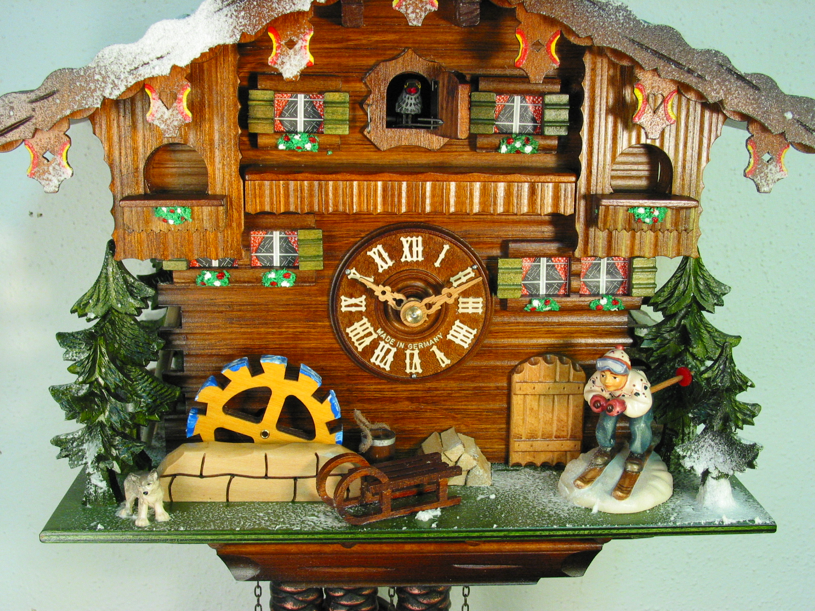 Kuckucksuhr Winteruhr – Bild 4