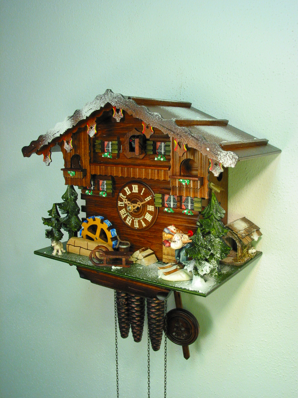 Kuckucksuhr Winteruhr – Bild 3