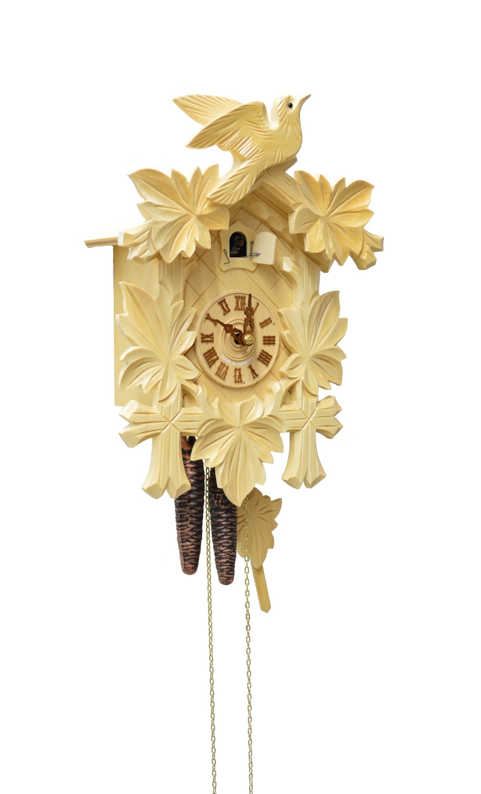 Kuckucksuhr 5-Laub, 1-Vogel – Bild 3