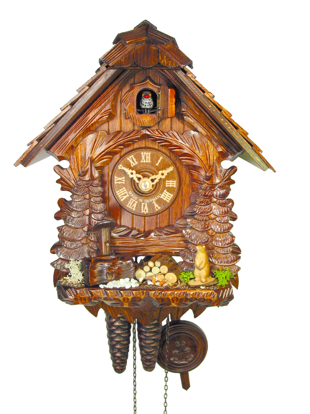 Kuckucksuhr Chalet, Murmeltier