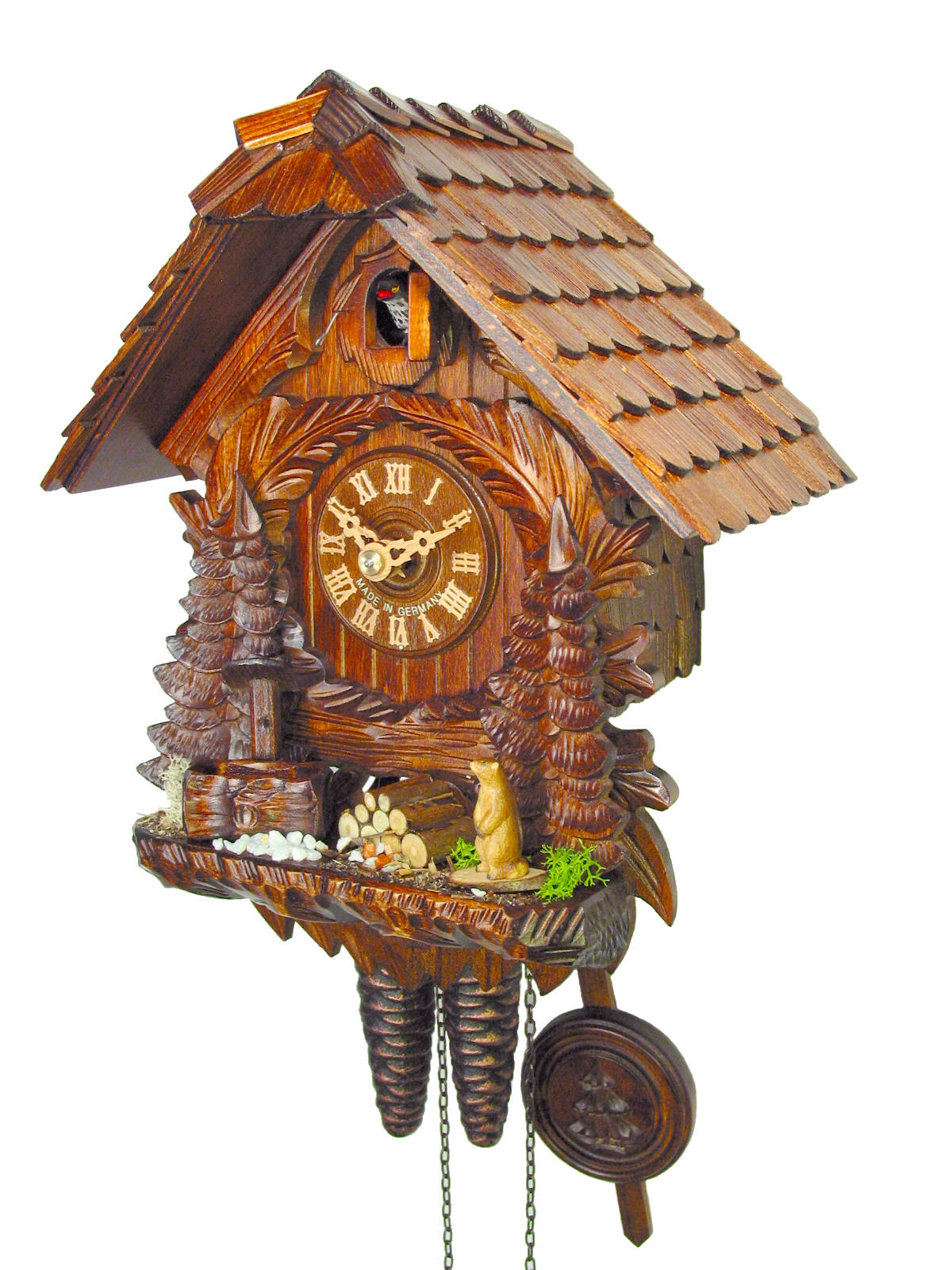 Kuckucksuhr Chalet, Murmeltier – Bild 4