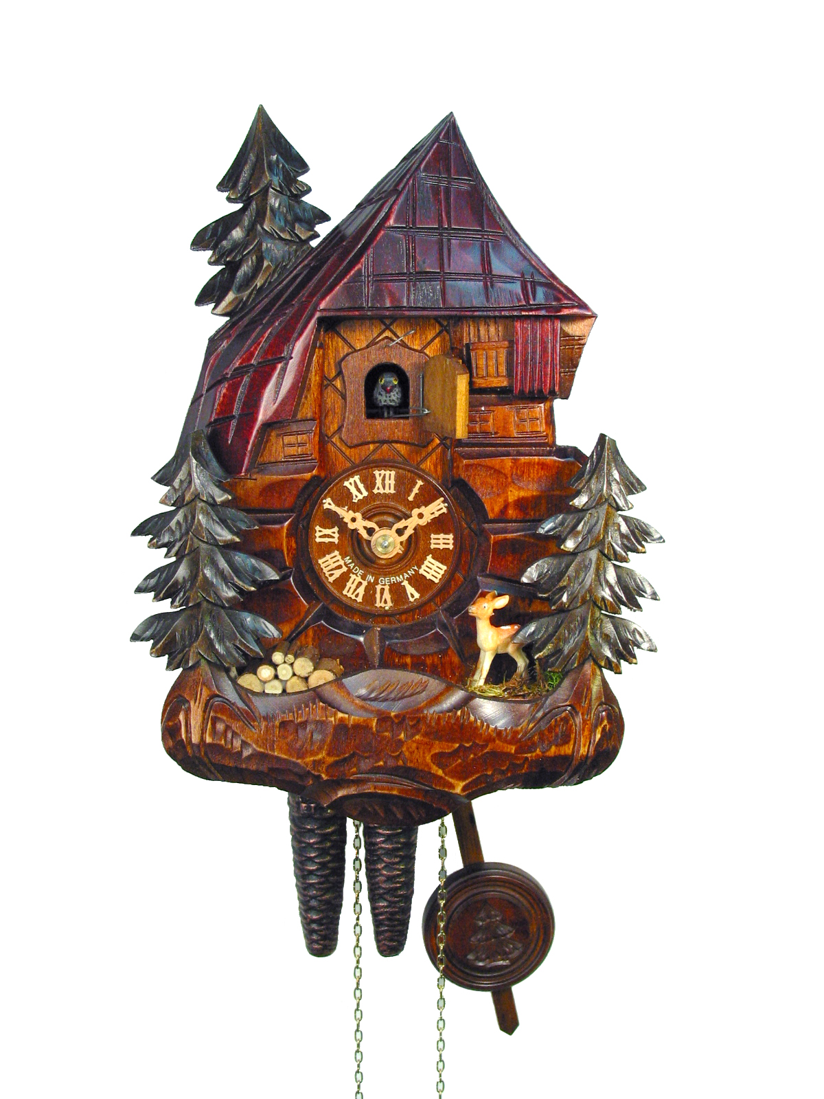 Kuckucksuhr Schwarzwaldhaus