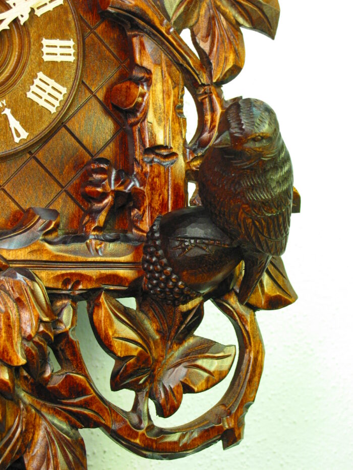 Kuckucksuhr Vögel in den Ranken – Bild 4