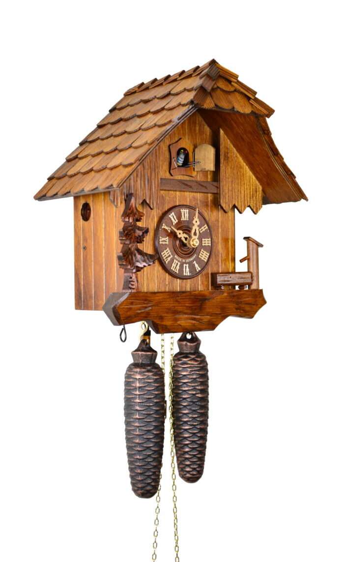 Kuckucksuhr Chalet Schwarzwaldhaus – Bild 3