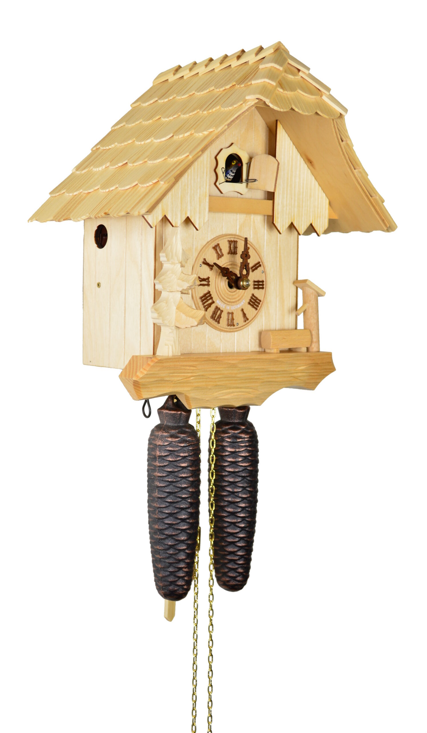 Kuckucksuhr Chalet Schwarzwaldhaus – Bild 4
