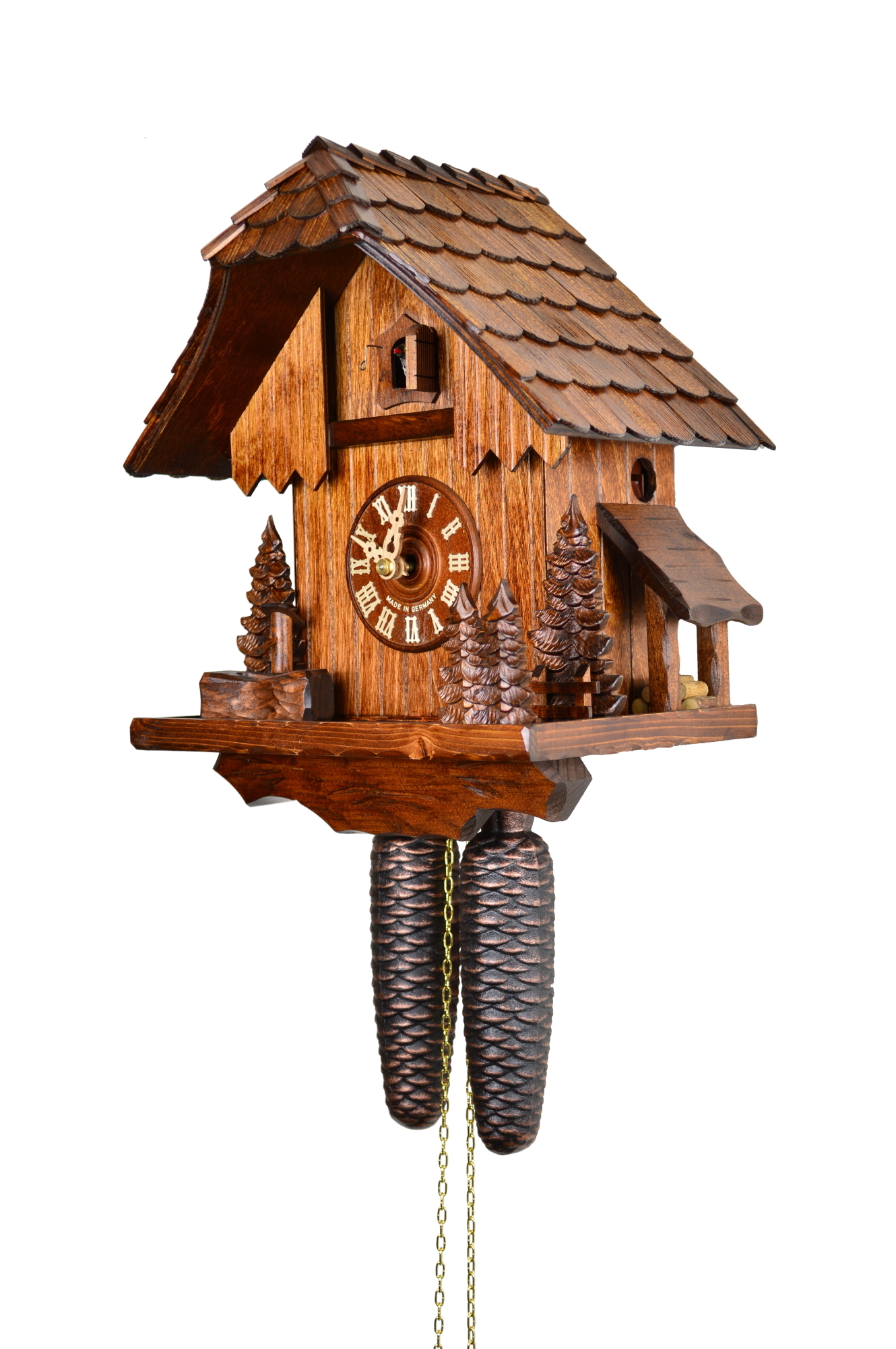Kuckucksuhr Chalet Waldhütte – Bild 4