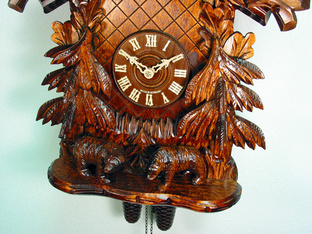 Kuckucksuhr Adler und Bären – Bild 4