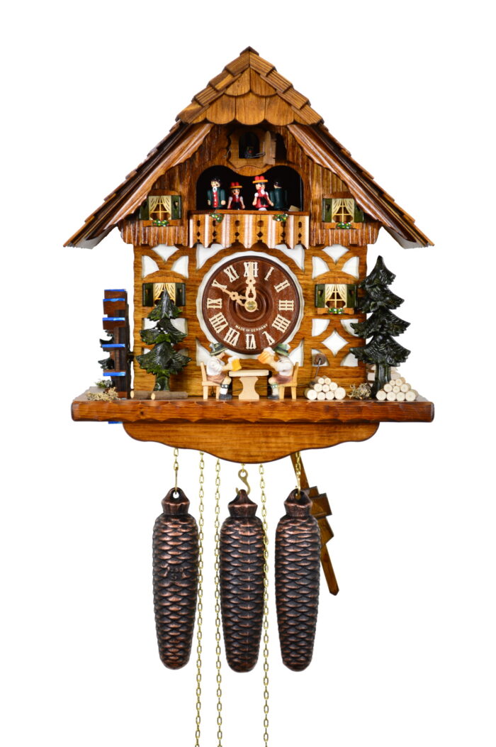 Kuckucksuhr Chalet "Feierabendbier"