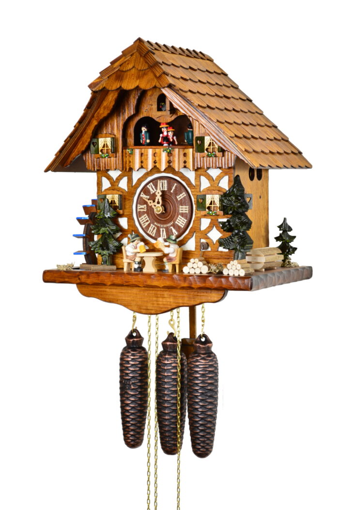 Kuckucksuhr Chalet "Feierabendbier" – Bild 3