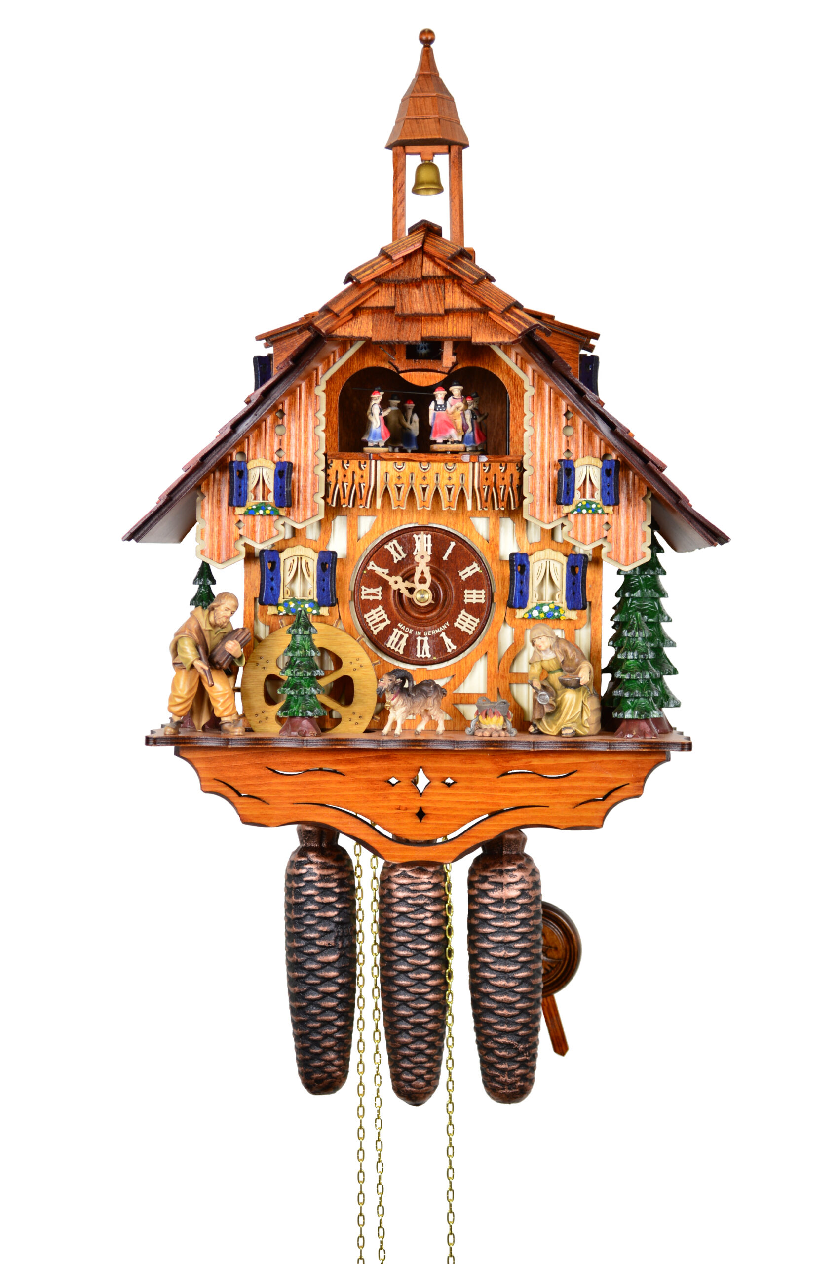 Kuckucksuhr Musik Köhlerfamilie