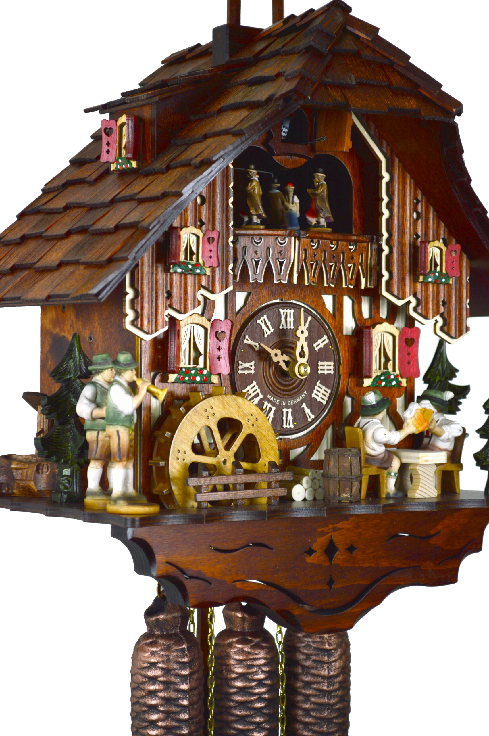 Kuckucksuhr Musik und Bier – Bild 5