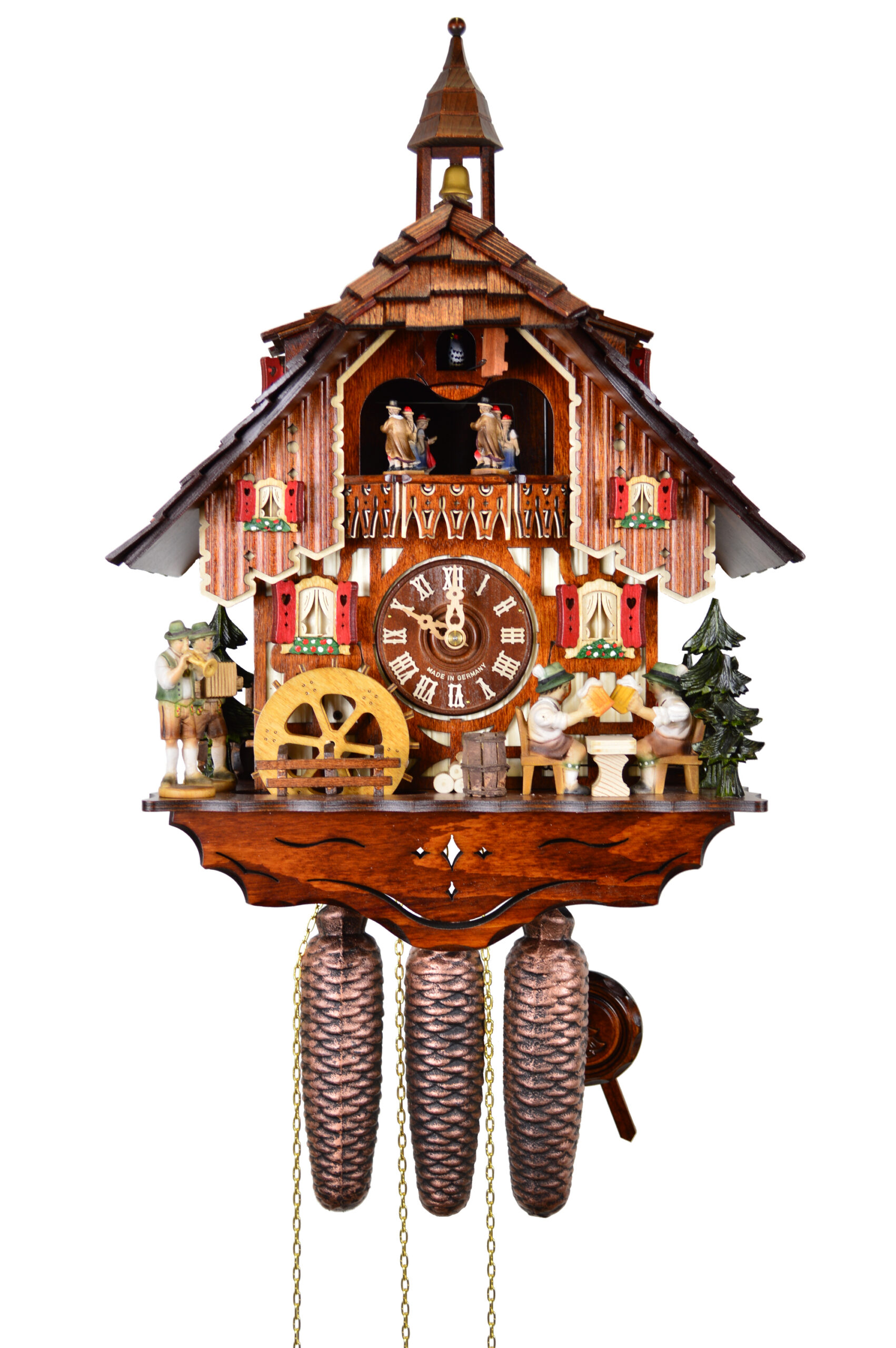 Kuckucksuhr Musik und Bier