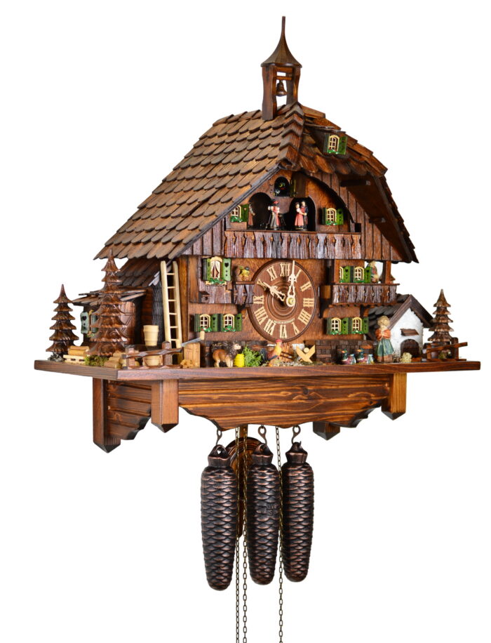 Kuckucksuhr "ganz altes Bauernhaus" – Bild 3