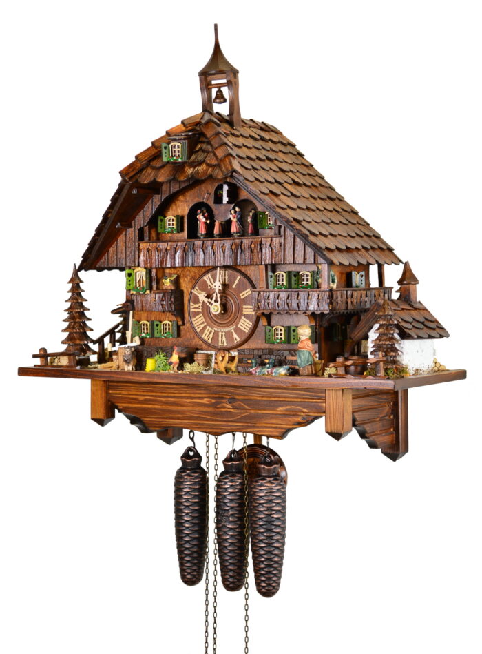 Kuckucksuhr "ganz altes Bauernhaus" – Bild 4
