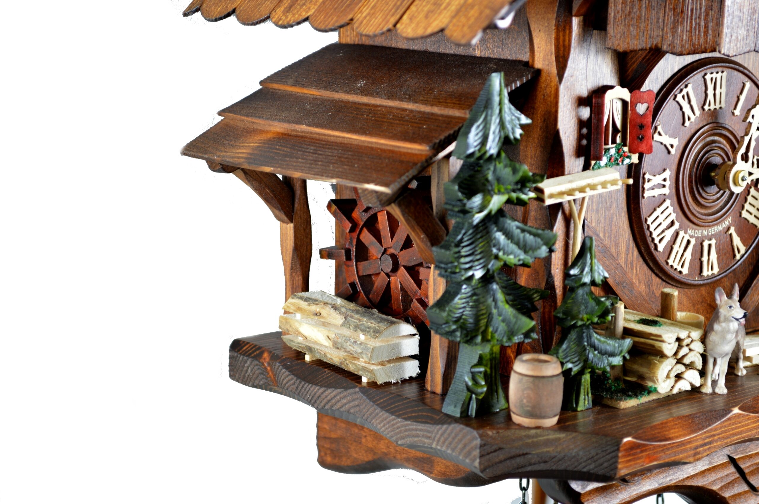 Kuckucksuhr "Bauernhof mit Stall" – Bild 5