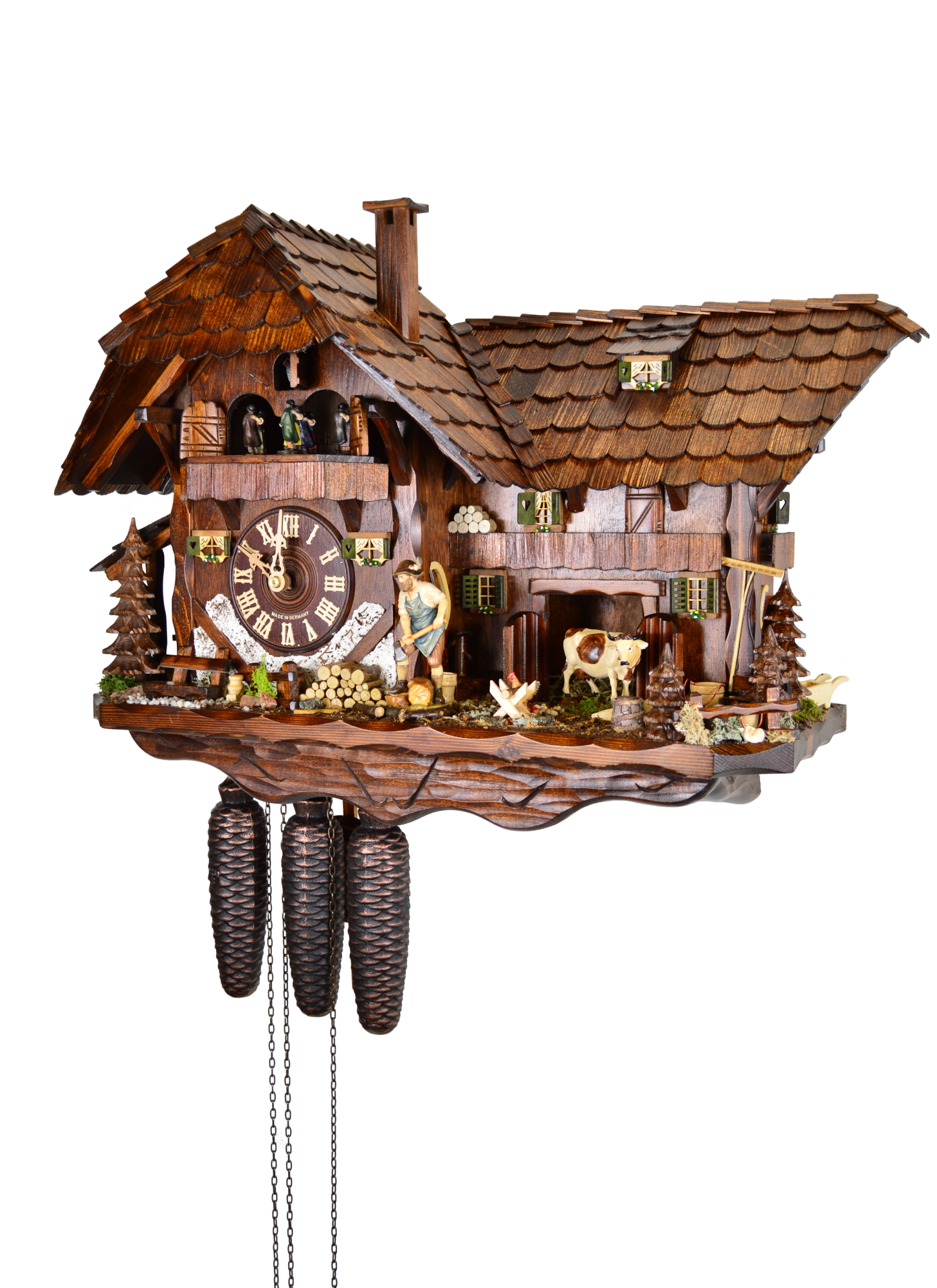 Kuckucksuhr "Großer Mühlenhof" – Bild 4