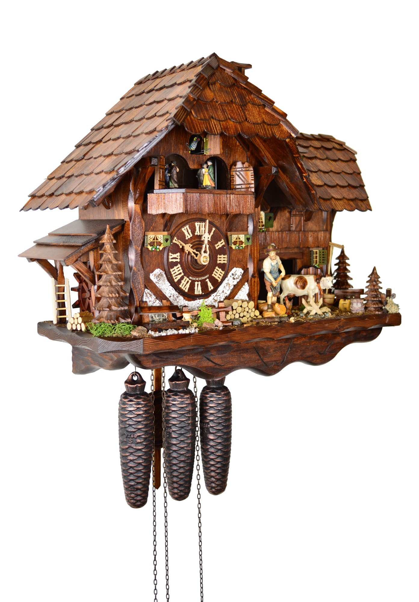 Kuckucksuhr "Großer Mühlenhof" – Bild 3