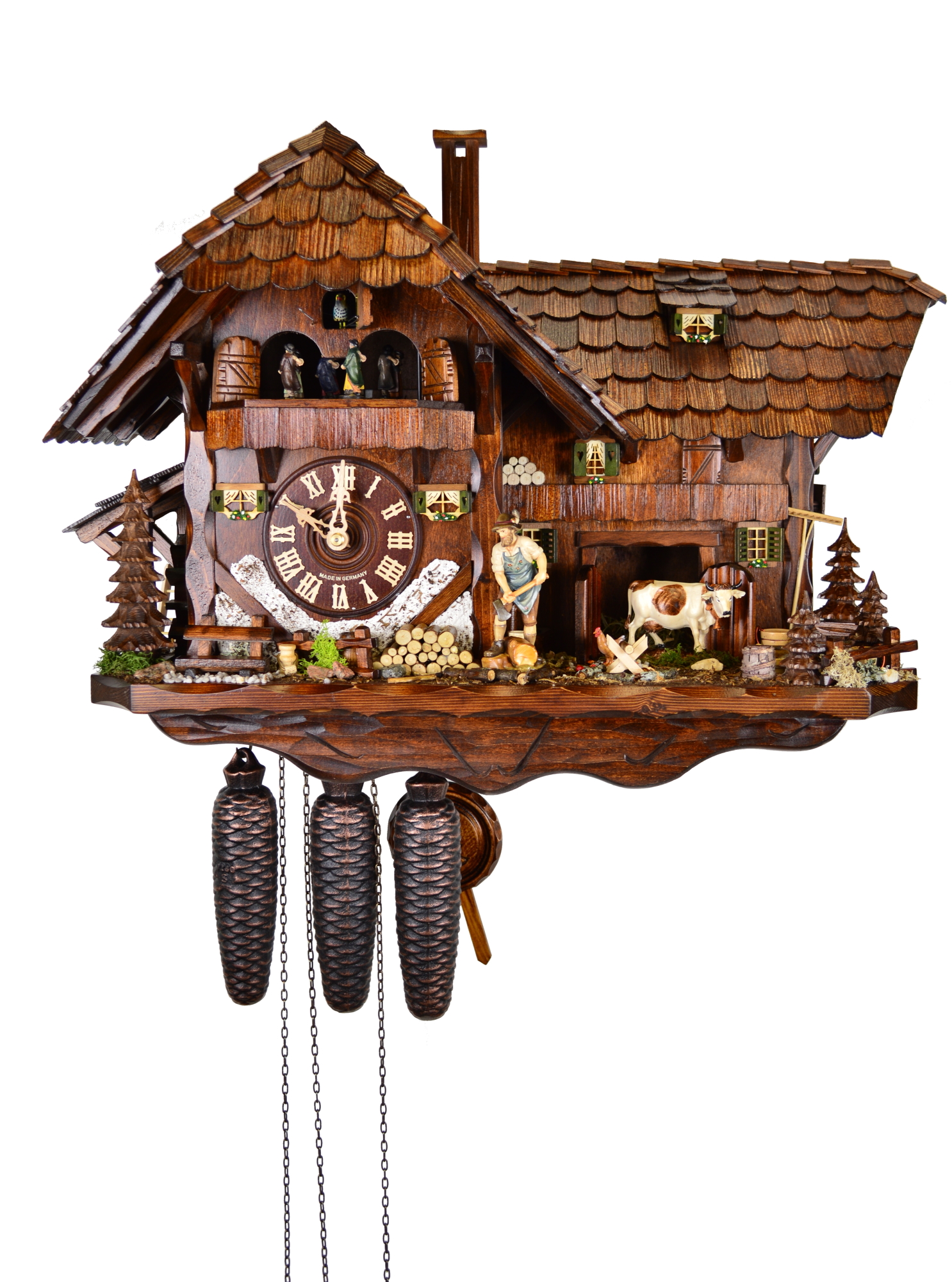 Kuckucksuhr "Großer Mühlenhof"