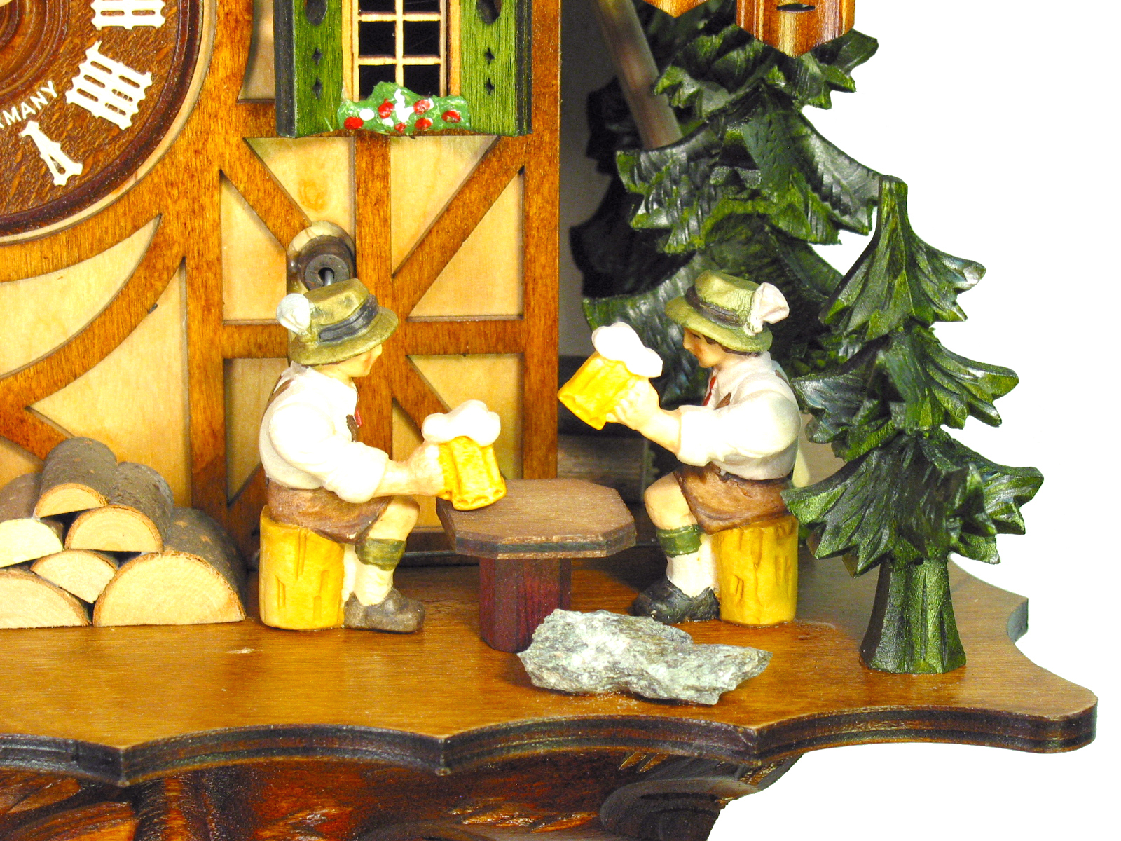 Kuckucksuhr 2 Biertrinker – Bild 5