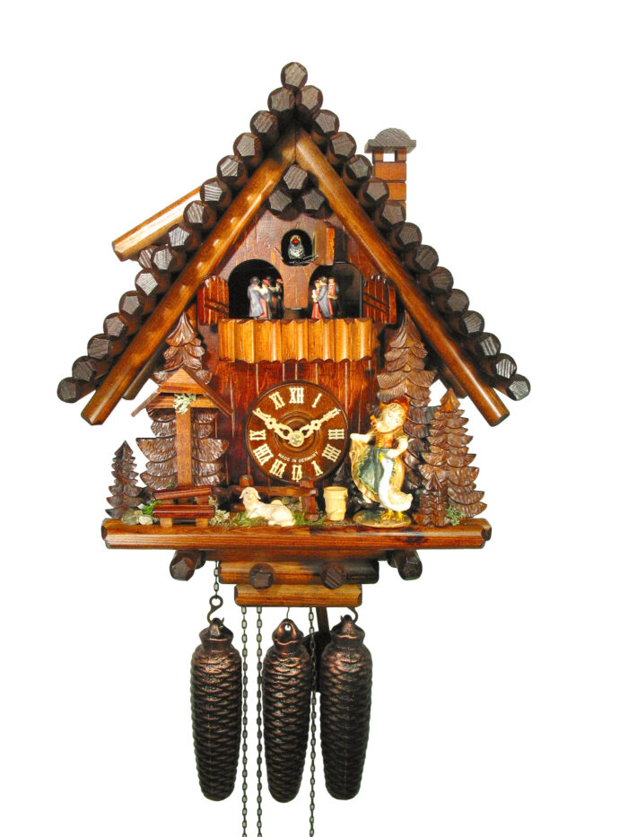 Kuckucksuhr Blockhütte Gänseliesel