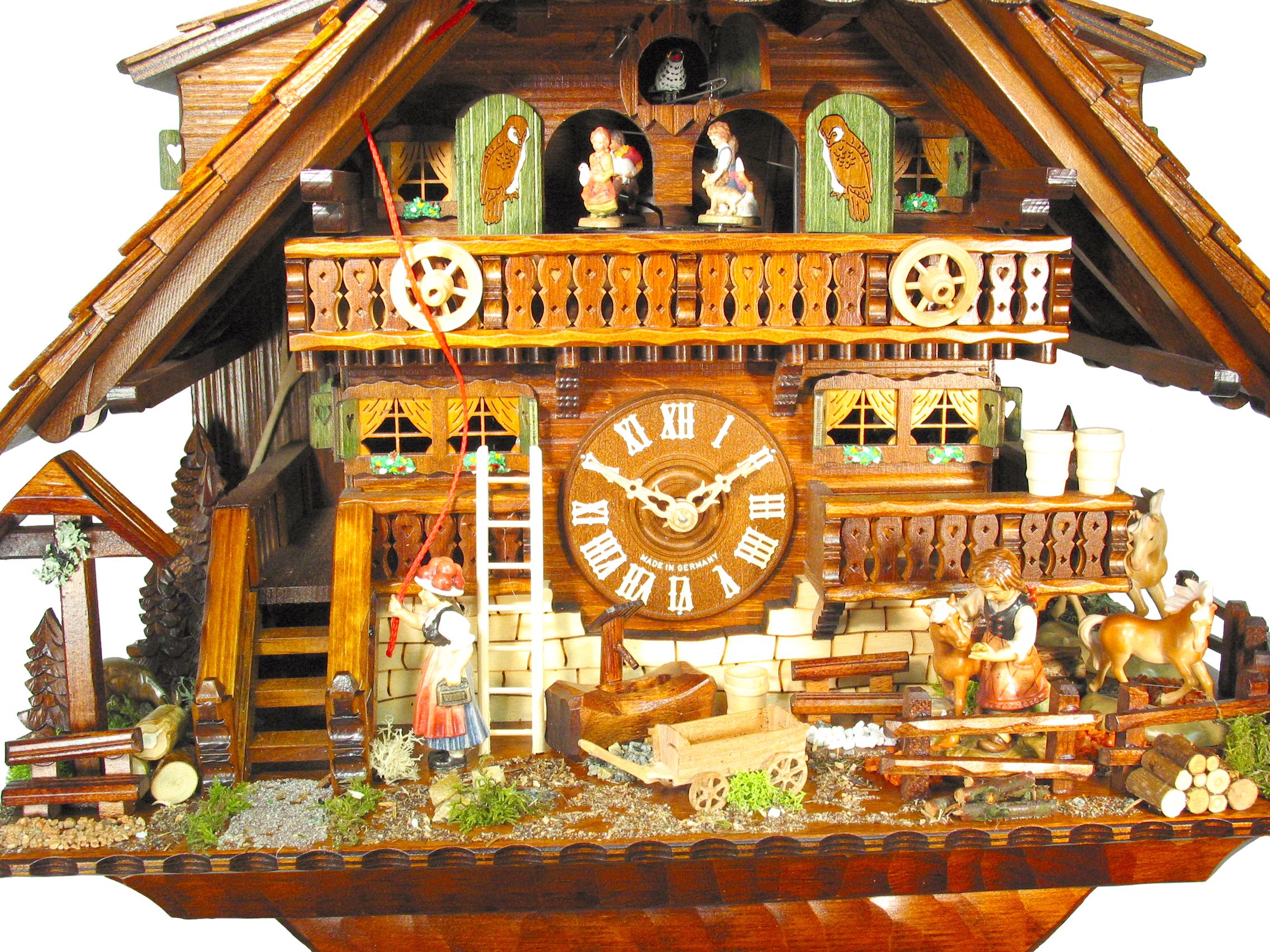 Kuckucksuhr VdS Uhr des Jahres 2007 - Ponyhof im Gutachtal – Bild 4
