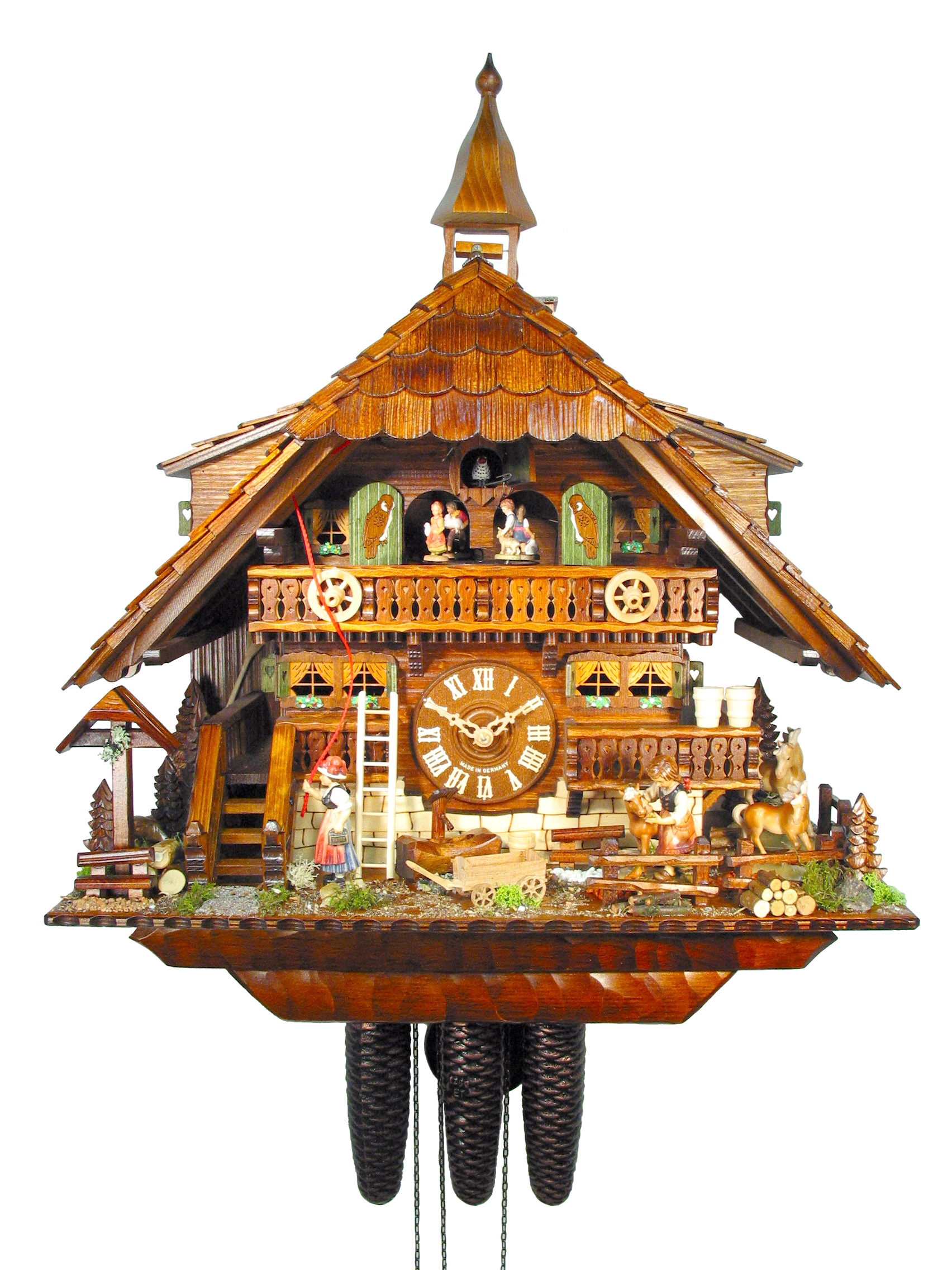 Kuckucksuhr VdS Uhr des Jahres 2007 - Ponyhof im Gutachtal – Bild 2