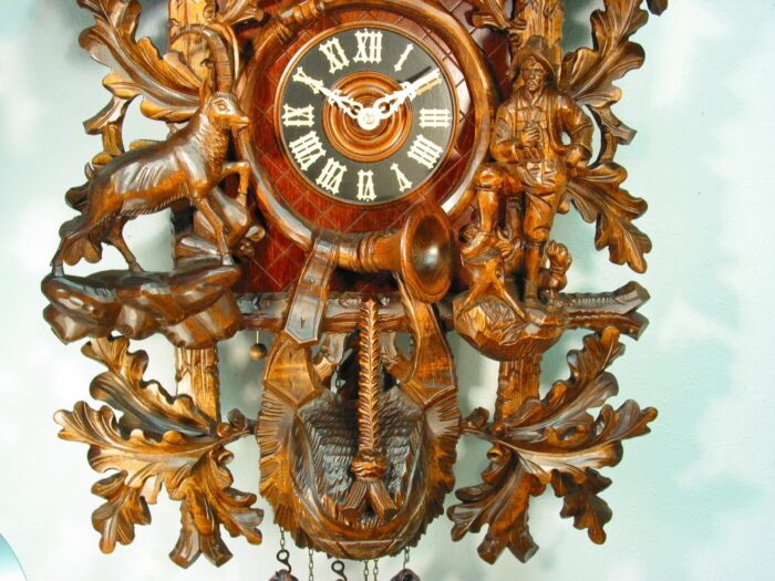 Kuckucksuhr Große Jägeruhr – Bild 5
