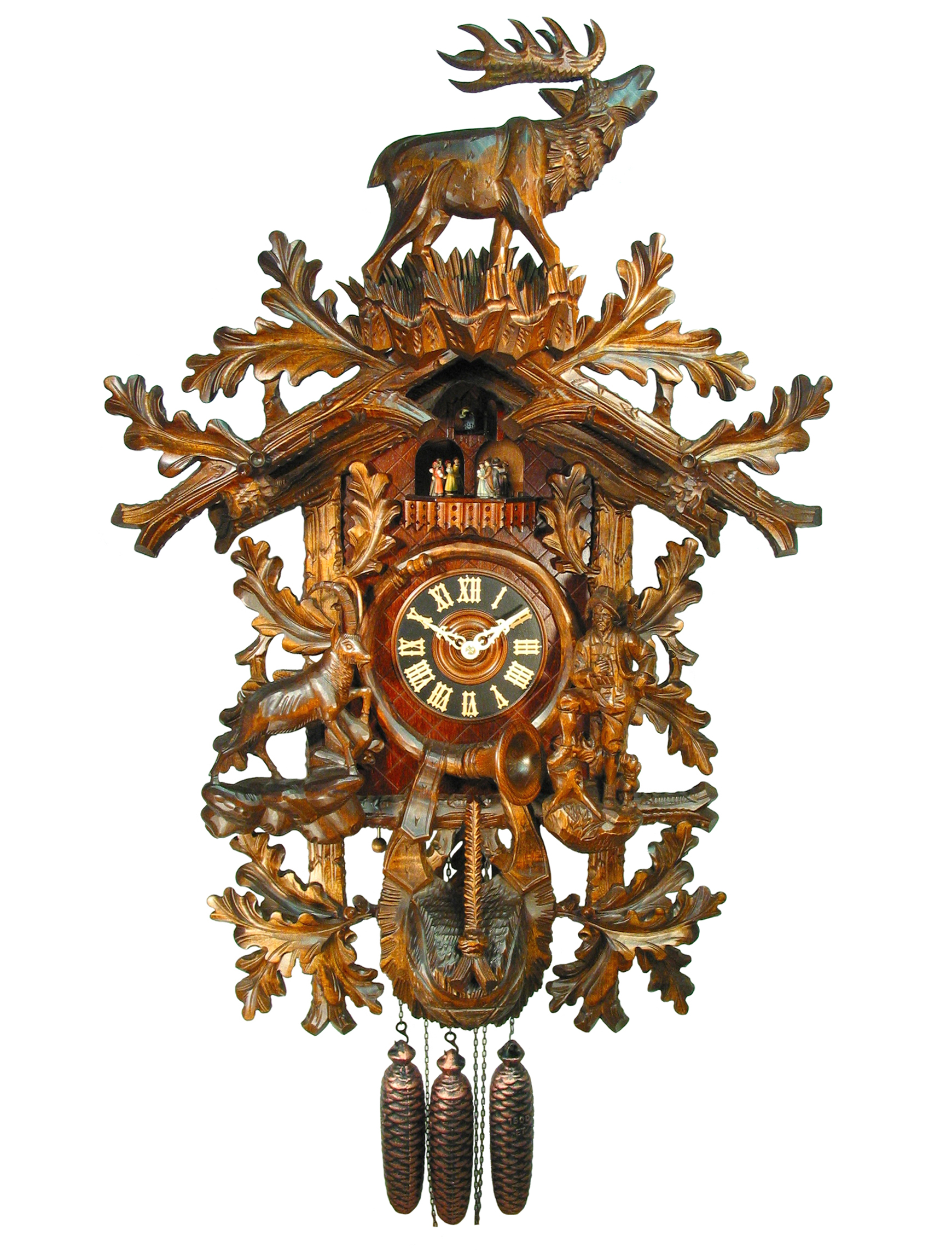 Kuckucksuhr Große Jägeruhr