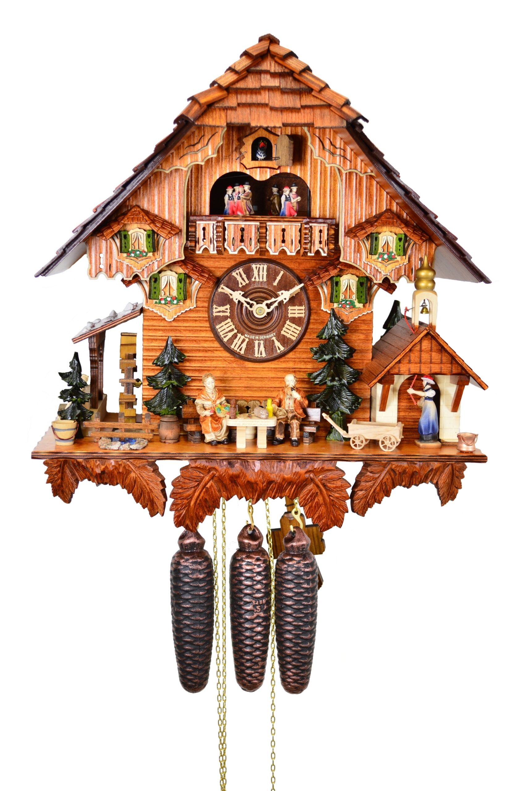 Kuckucksuhr Oma & Opa – Bild 2