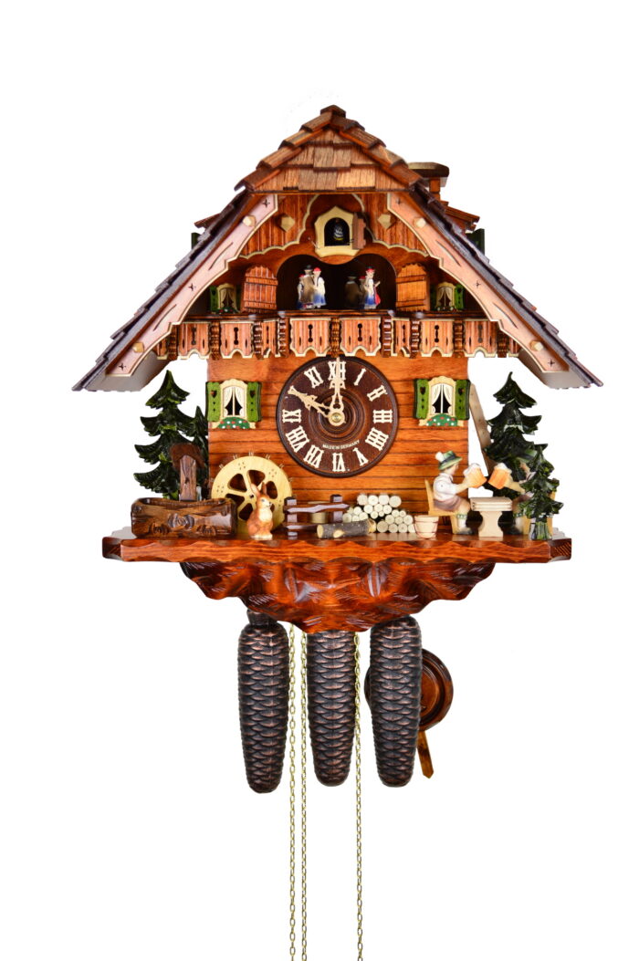 Kuckucksuhr Brotzeit am Waldrand