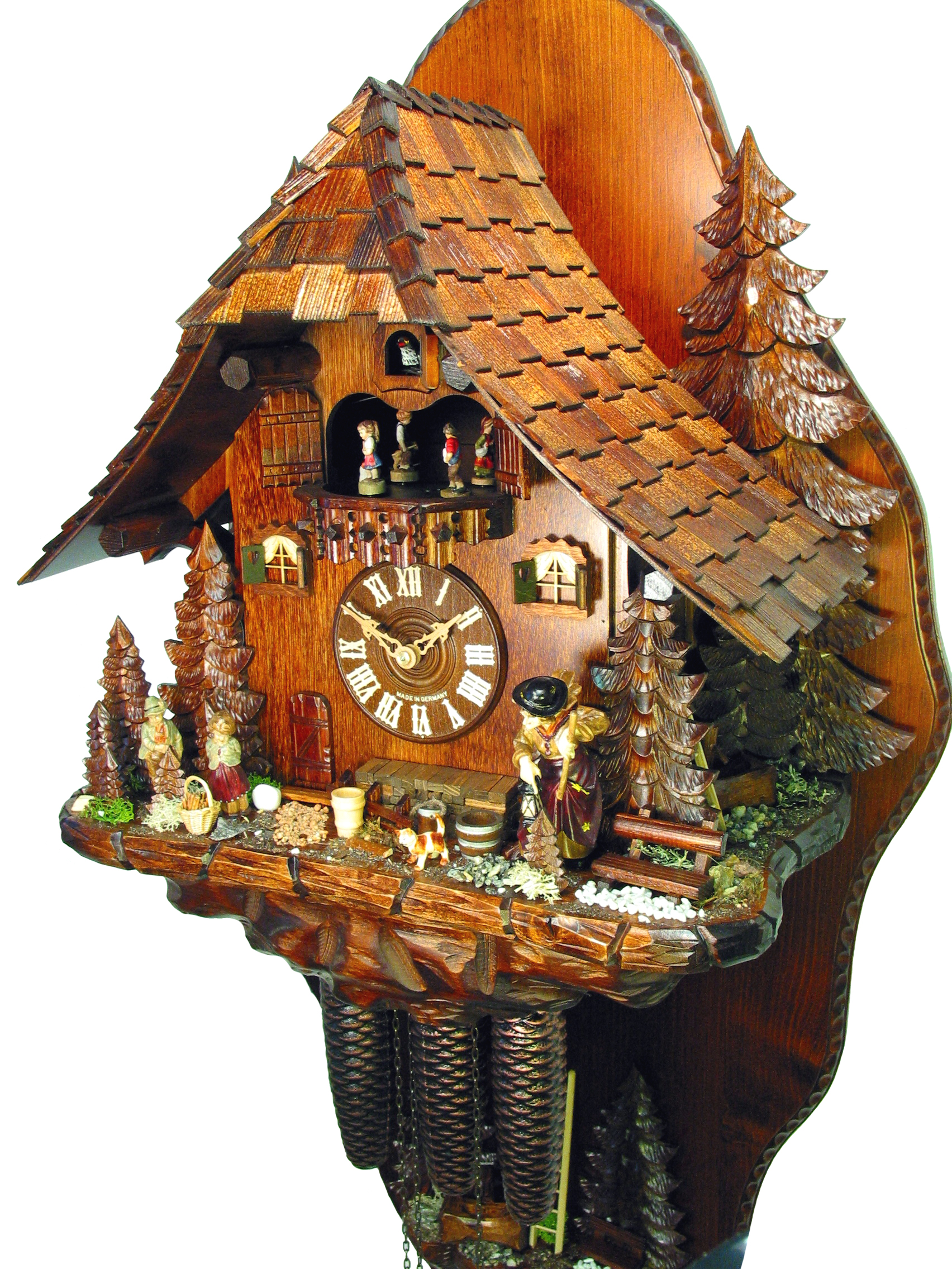 Kuckucksuhr "Das Hexenhaus" - VdS prämiert 2010 – Bild 3