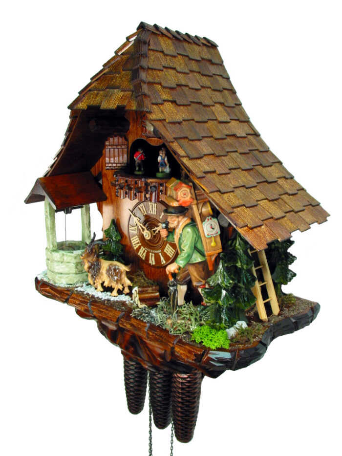 Kuckucksuhr "Der Uhrenträger" – Bild 3