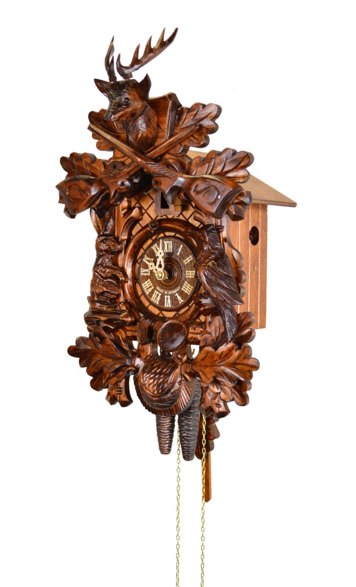 Kuckucksuhr 1-Tag-Werk "Jagdstück" (Copy) – Bild 4