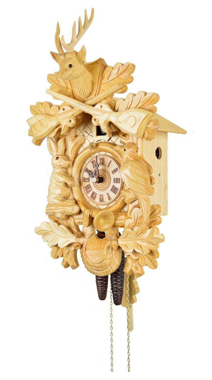 Kuckucksuhr 1-Tag-Werk "Jagdstück" (Copy) – Bild 4