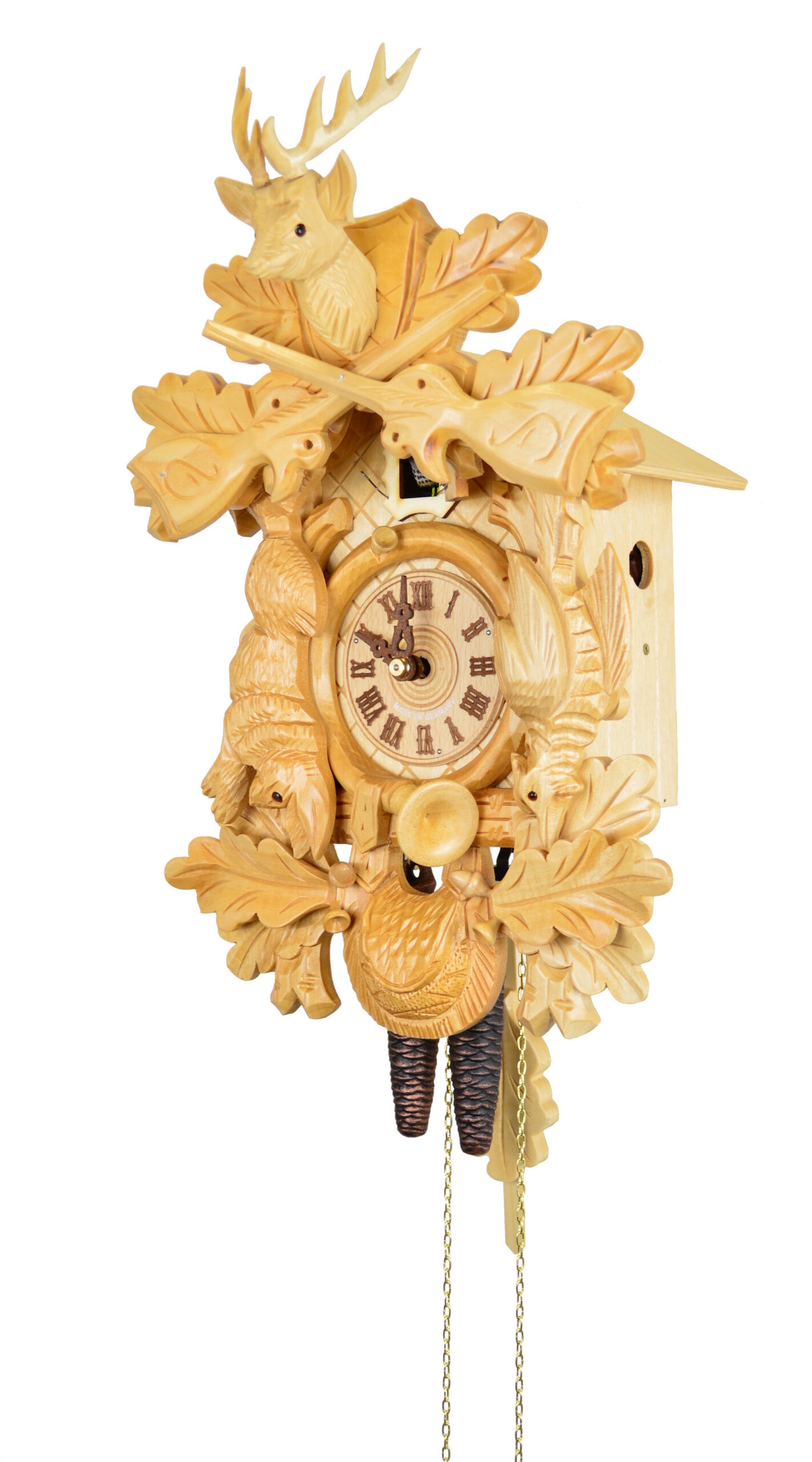 Kuckucksuhr 1-Tag-Werk "Jagdstück" (Copy) – Bild 4