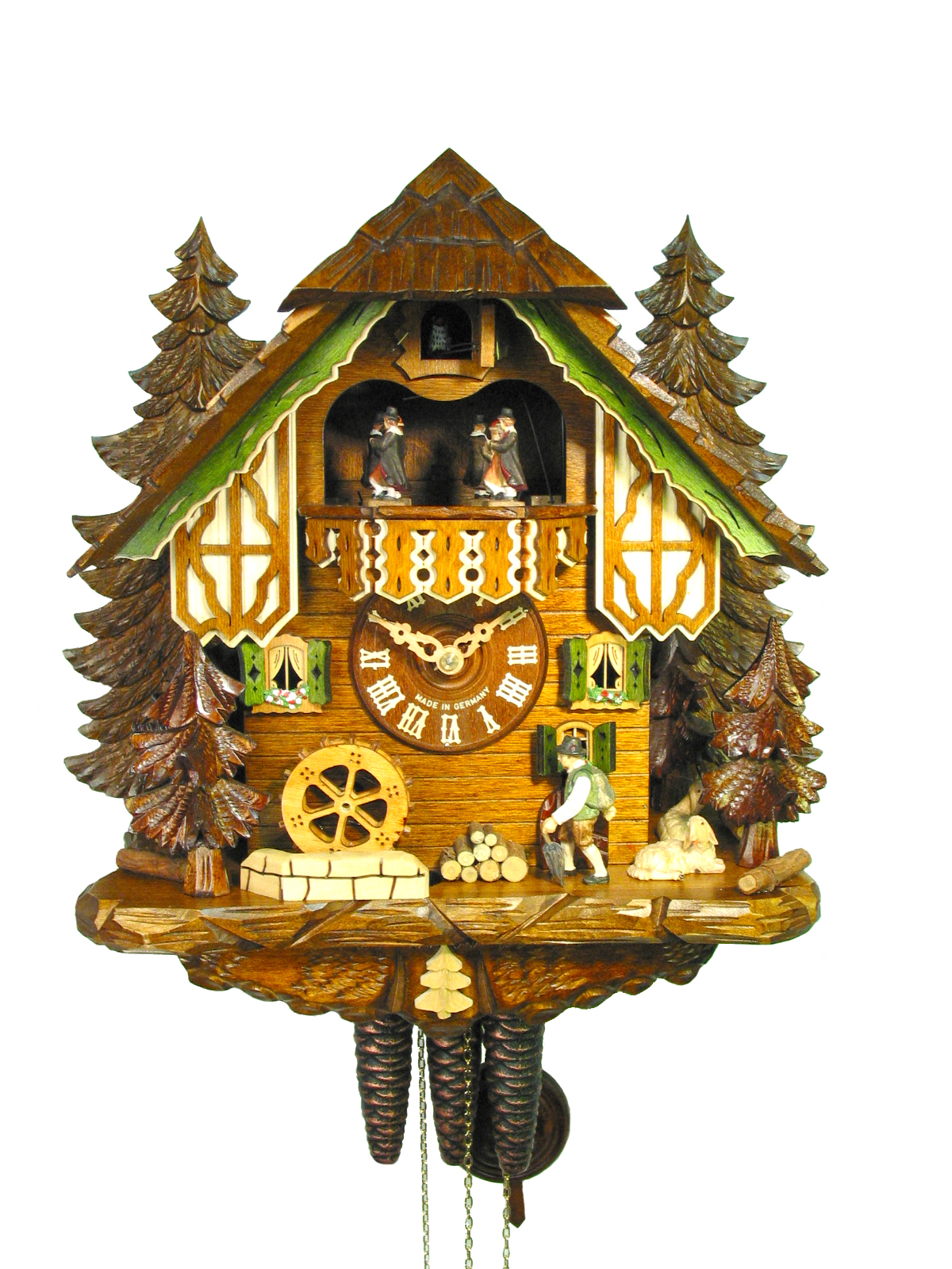 1-Tag Musik Kuckucksuhr "Der Wanderer" (Copy)